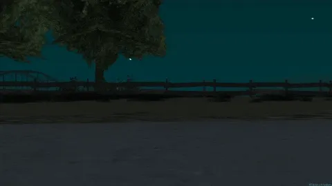 Water splash particle