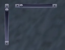 Example GUI scrollbar.